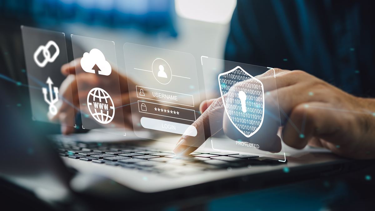 Illustration de la sécurité numérique et de la protection des données en ligne.
